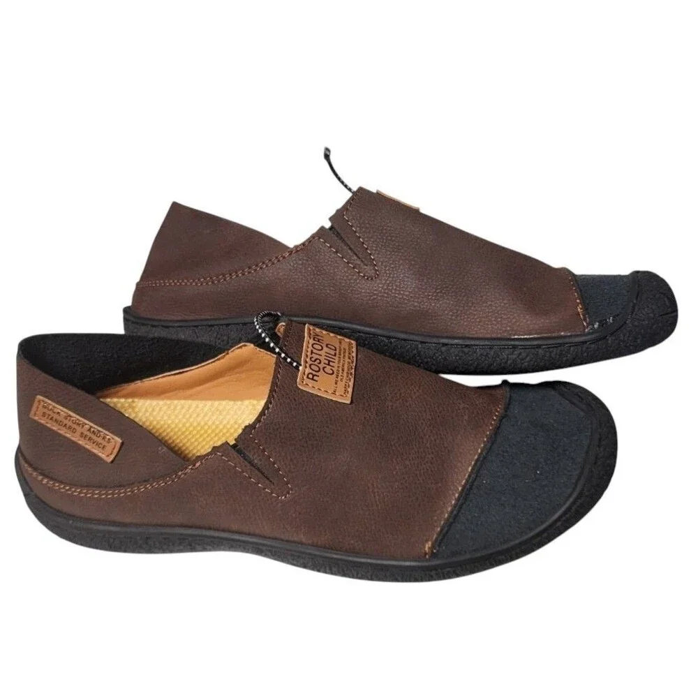 Rostory Child Slip On Vegan Leather Shoes EU 43 NEW